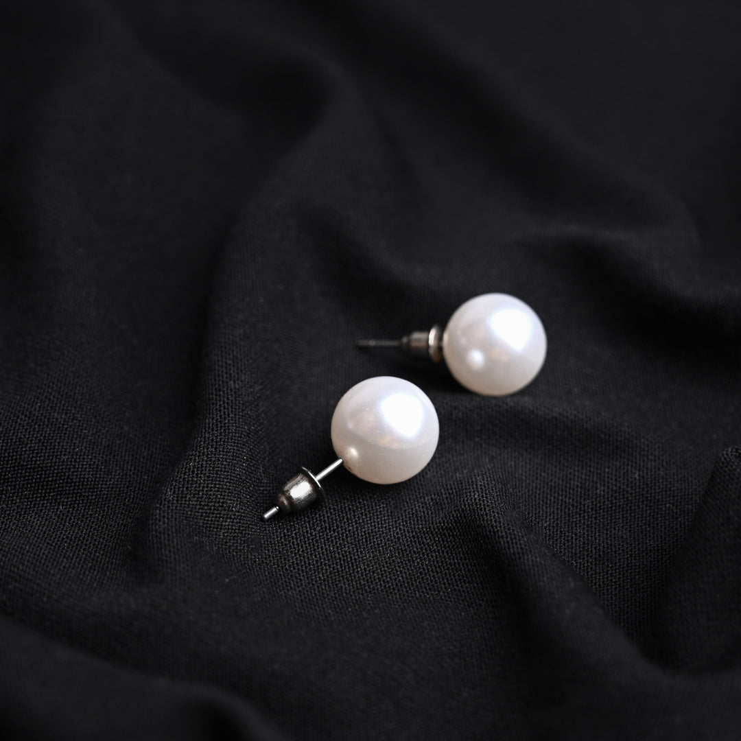 Pearl Stud Earrings