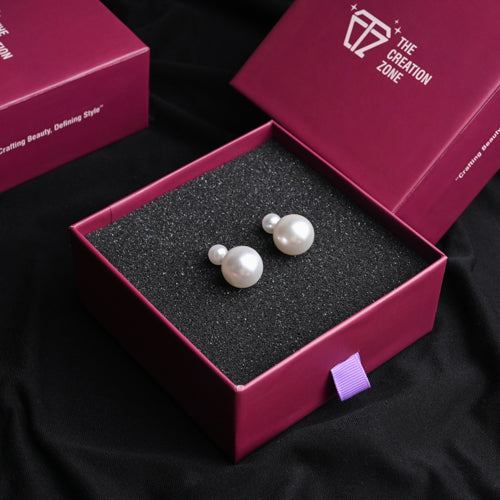 Pearl Earrings with Pearl hook