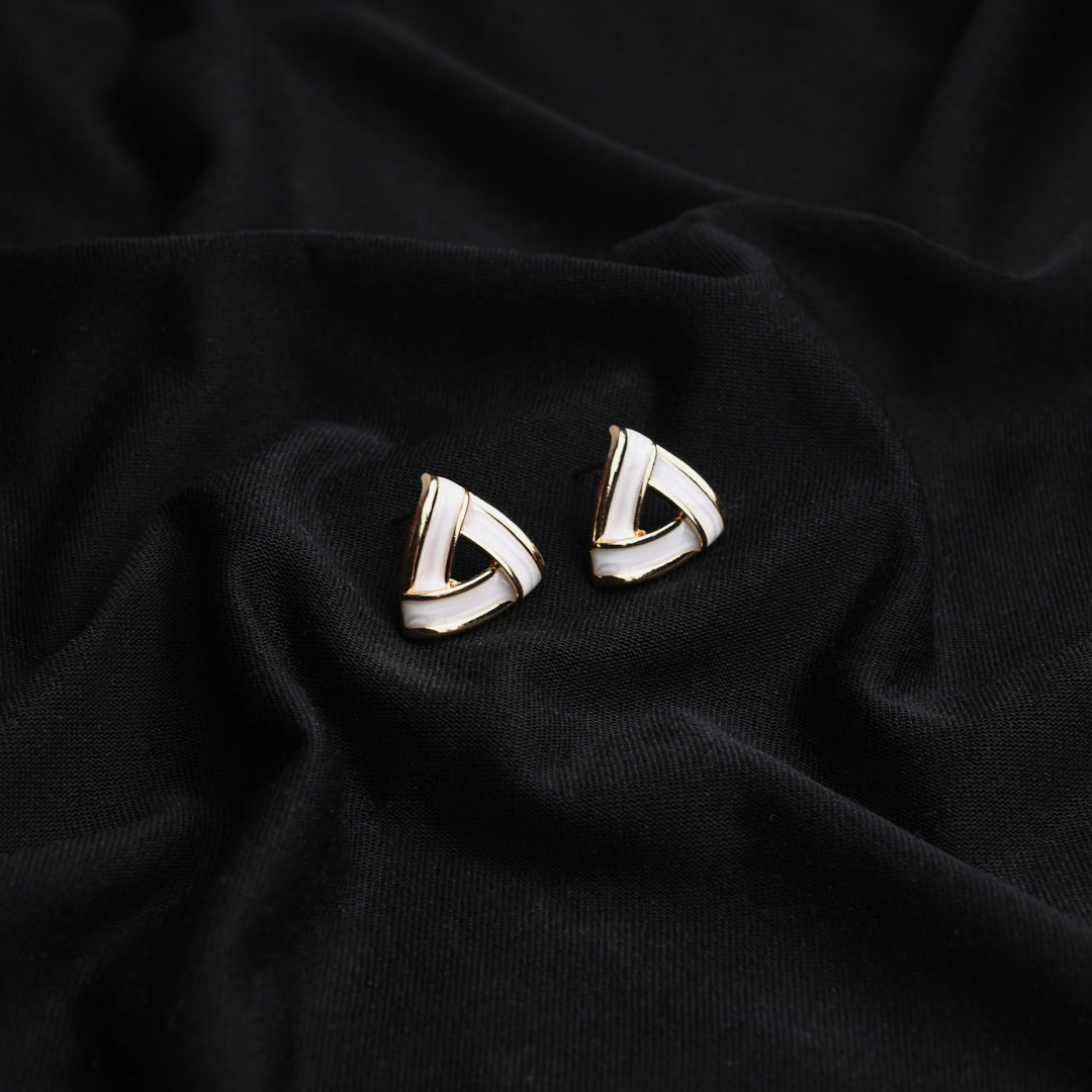 Cube Earrings, Geometric Stud Earrings