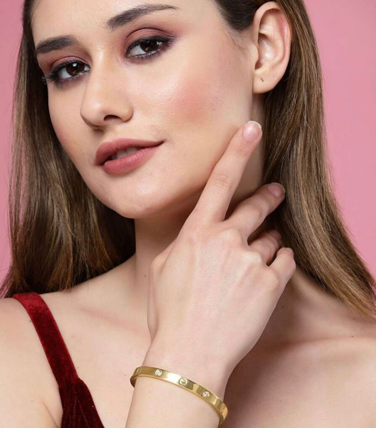 Cartier Love Bracelet, 18K Yellow Gold, Set with Diamonds